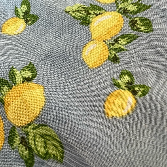 Loft SMALL Pleated Pull-On Shorts in Lemon - Picture 4 of 5